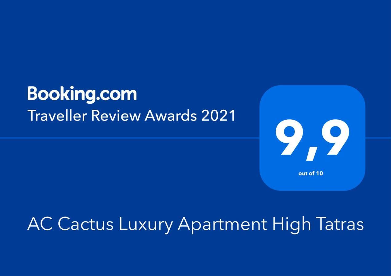 Tatrystay Cactus Luxury Apartments High Tatras Veľka Lomnica Bagian luar foto
