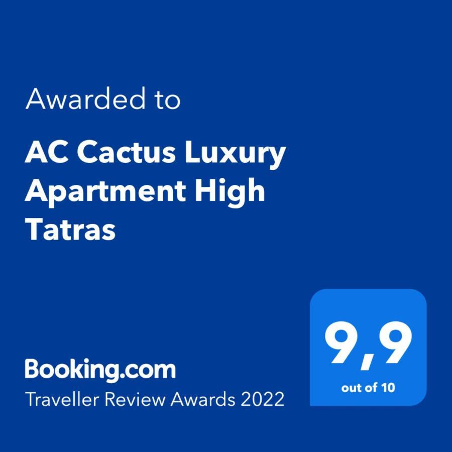 Tatrystay Cactus Luxury Apartments High Tatras Veľka Lomnica Bagian luar foto